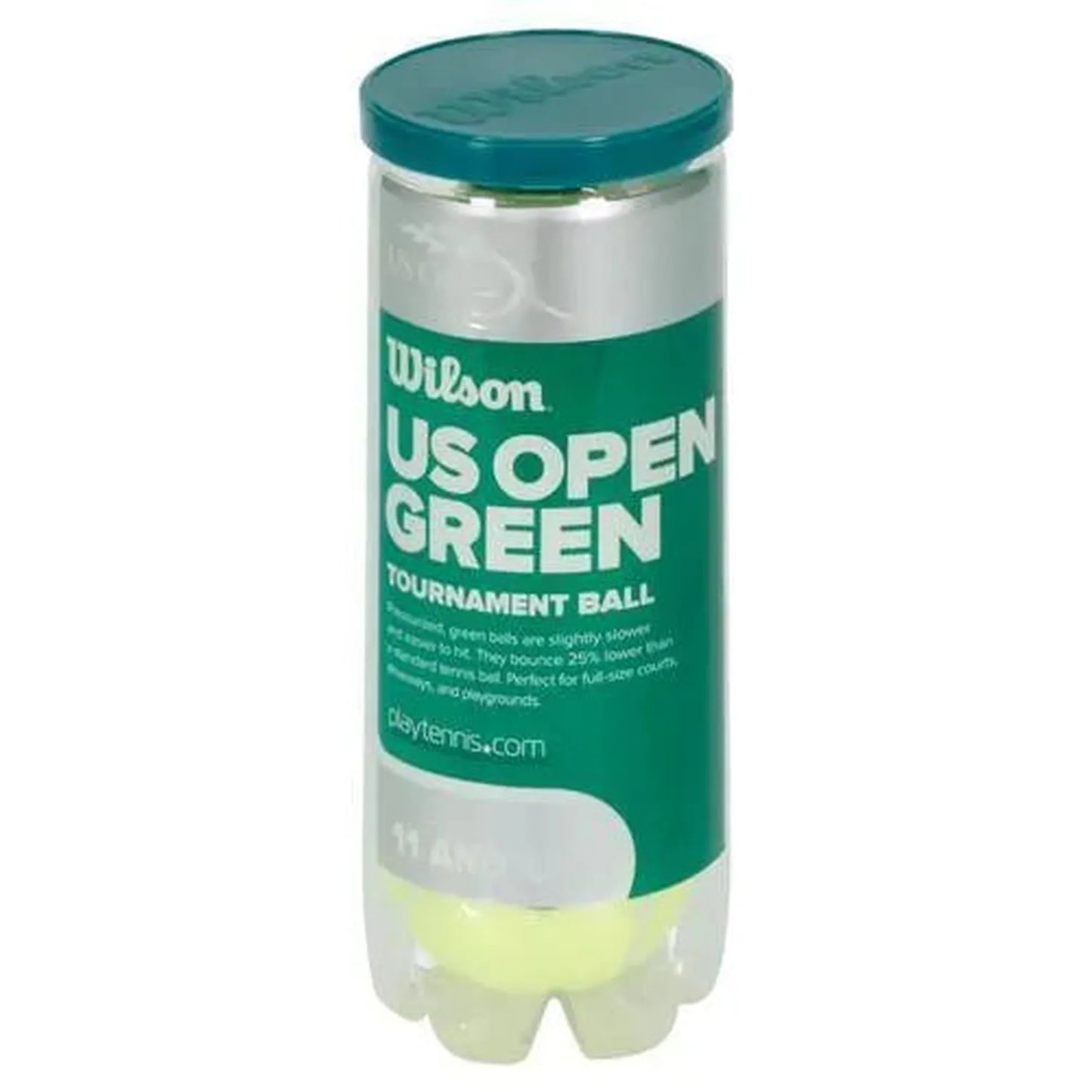 US Open Green Tournament Tennis Ball Case