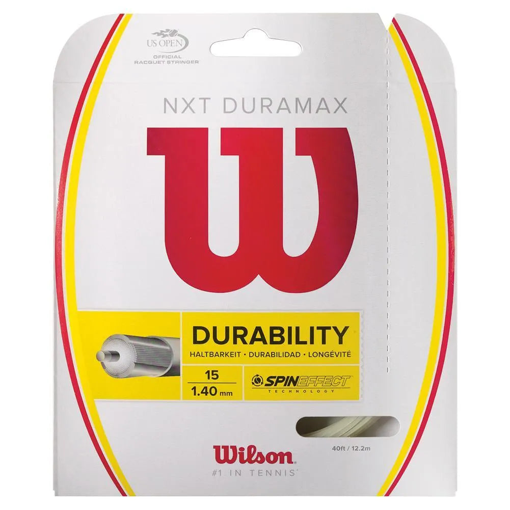 NXT Duramax Tennis String Natural-Strings-Wilson-WRZ943100_15-Tennis Express