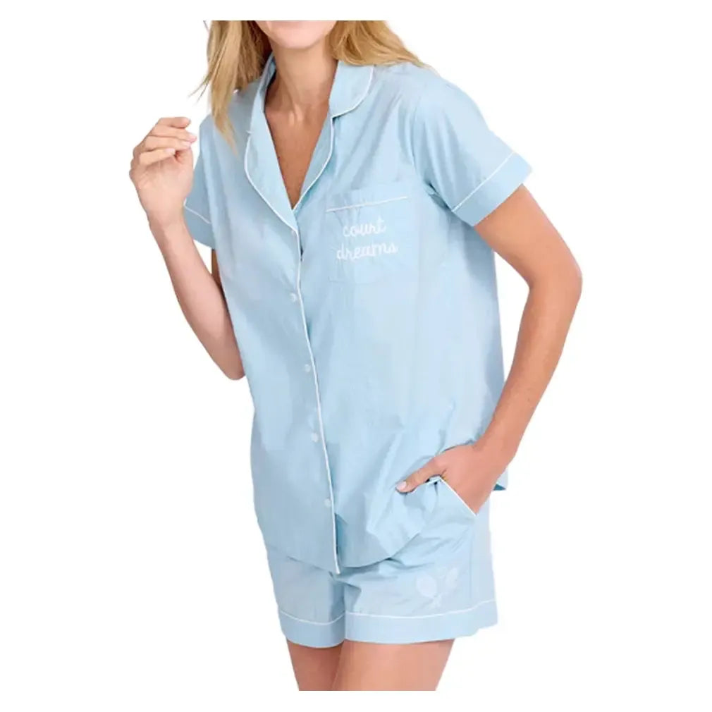 Women's Tennis Short Pajama Set