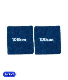 Wristband Cortas Wilson Azul Marino 2025 (x2)