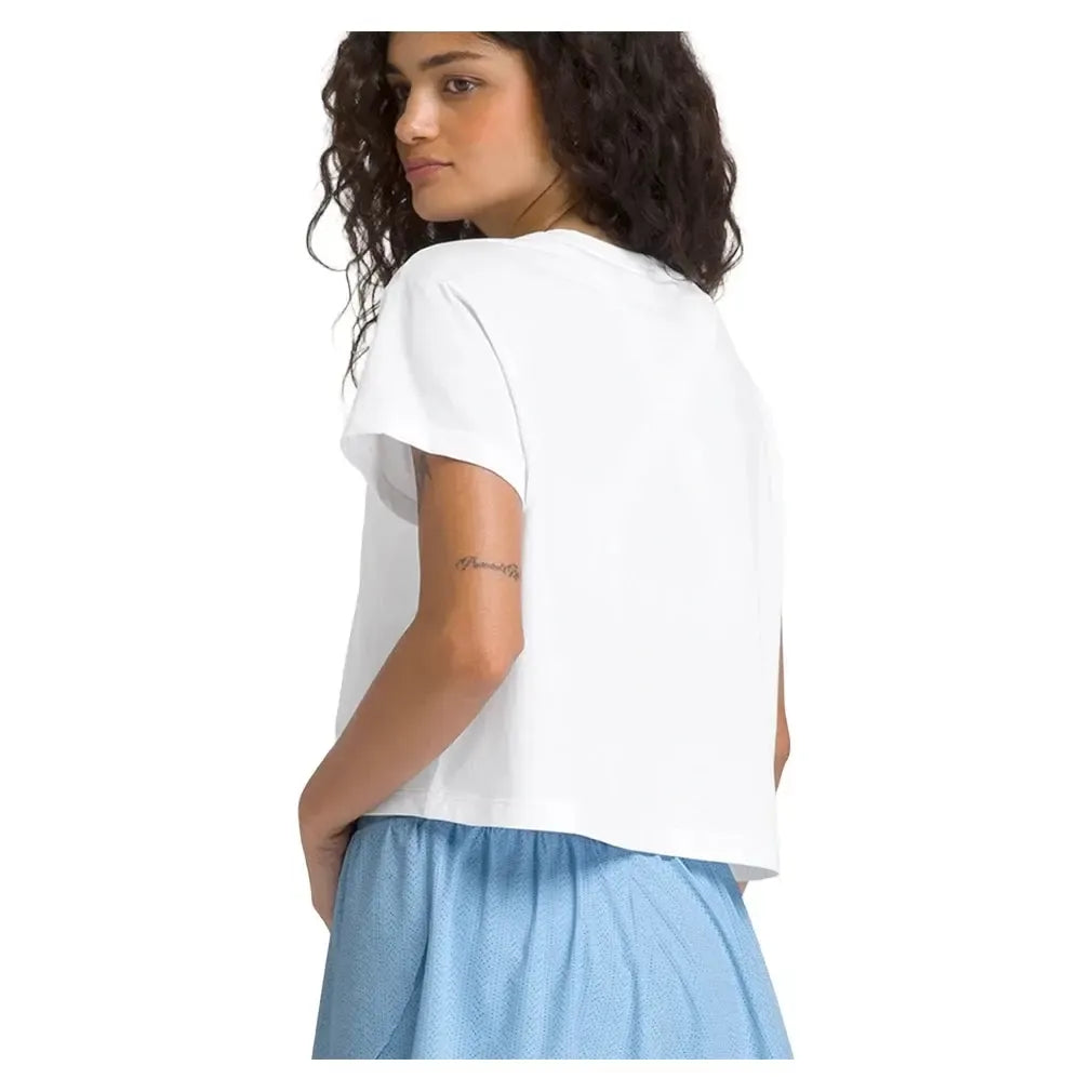Women's Harper Crop Tennis Tee Bright White