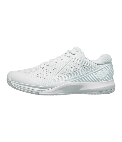Padel Shoes Wilson Rush Pro Ace White/White/Black 2025
