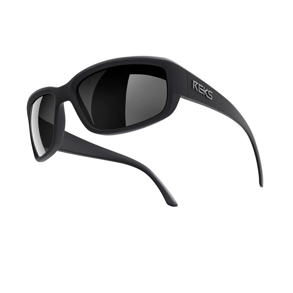 Reks Wrap Large Prescription Polarized Polycarbonate Sunglasses