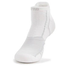 Experia Ultra Light Cushion No Show Tab Tennis Socks White-Socks-Thorlo-XPTU01-100-1-Tennis Express