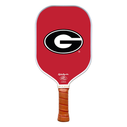 Rally Republic Pickleball Georgia Bulldogs Red Athletic Primary Mark Pickleball Paddle