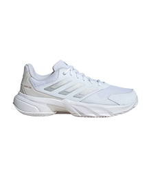 Padel Shoes Adidas CourtJam Control 3 CL Mujer Blanco/Gris 2025