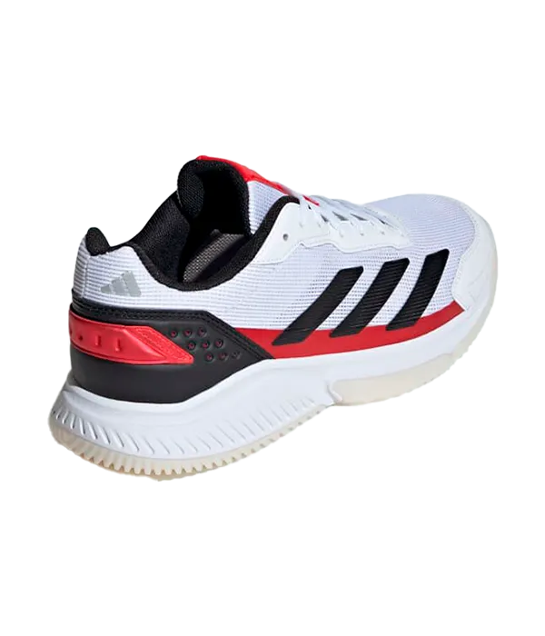 Padel Shoes Adidas Courtquick Padel Blanco/Rojo