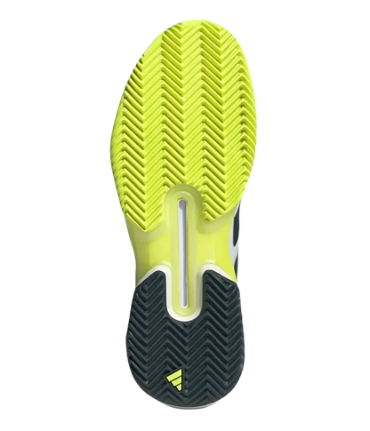 Padel Shoes Adidas Adizero Ubersonic 5 Clay Blanco/Verde Oscuro 2025