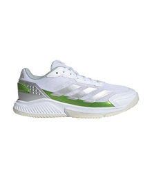 Padel Shoes Adidas Courtquick Blanco/Verde Mujer 2025