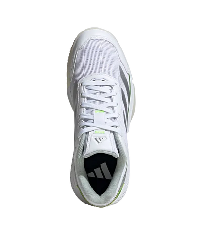 Padel Shoes Adidas Courtquick Blanco/Verde Mujer 2025