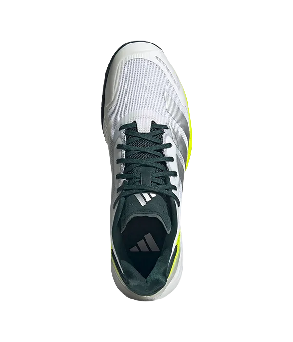 Padel Shoes Adidas Defiant Speed 2 M CL Blanco/Amarillo fluor 2025