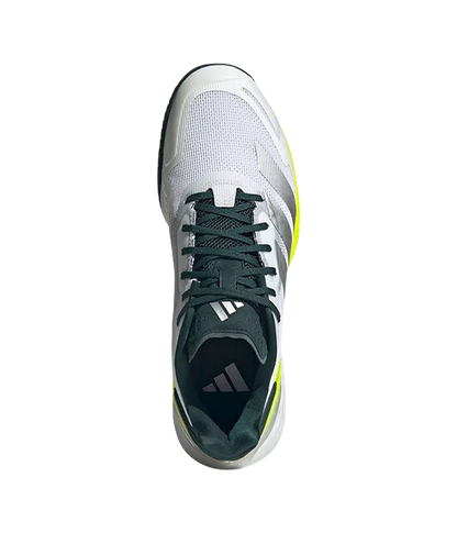 Padel Shoes Adidas Defiant Speed 2 M CL Blanco/Amarillo fluor 2025