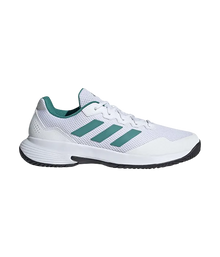 Padel Shoes Adidas GameCourt 2 M Blanco/Verde 2025