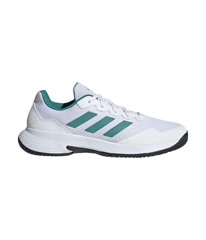 Padel Shoes Adidas GameCourt 2 M Blanco/Verde 2025