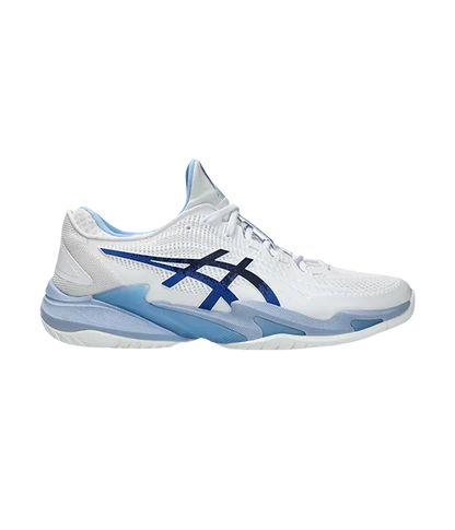 Padel Shoes Asics Court FF 3 Novak Clay White/Tuna Blue