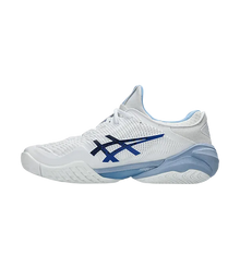 Padel Shoes Asics Court FF 3 Novak Clay White/Tuna Blue