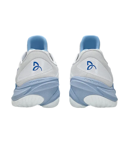 Padel Shoes Asics Court FF 3 Novak Clay White/Tuna Blue