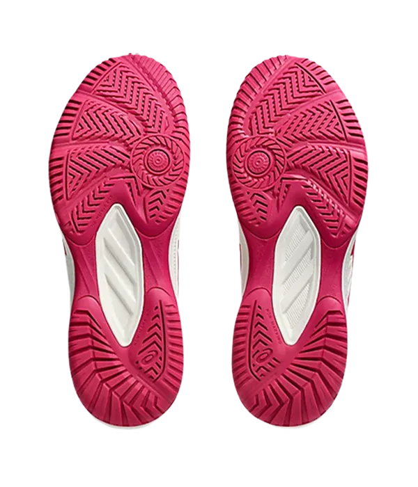 Padel Shoes Asics Court Slide 4 Cream/Bright Rose Mujer 2025