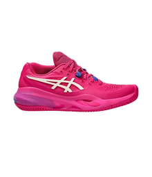 Padel Shoes Asics Gel-Resolution X Clay Bright Rose/Cream Mujer 2025