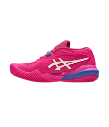 Padel Shoes Asics Gel-Resolution X Clay Bright Rose/Cream Mujer 2025