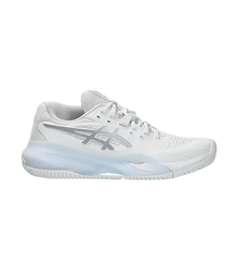 Padel Shoes Asics Gel-Resolution X Clay White/Pure Silver Mujer 2025