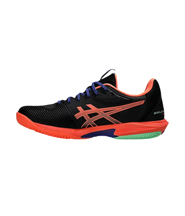 Padel Shoes Asics Solution Speed FF 3 Padel Black/Vivid Coral 2025