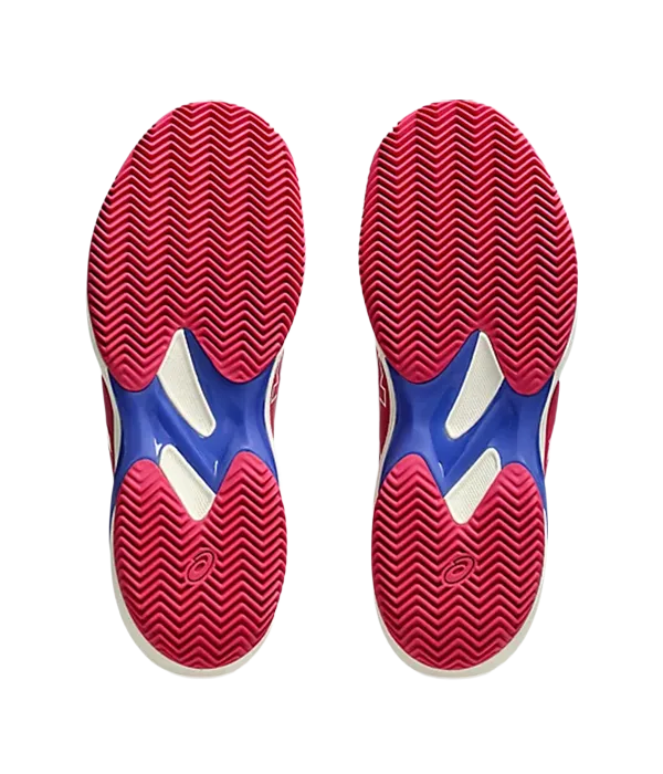 Padel Shoes Asics Solution Swift FF 2 Clay Mujer Bright Rose/Dark Cobalt 2025