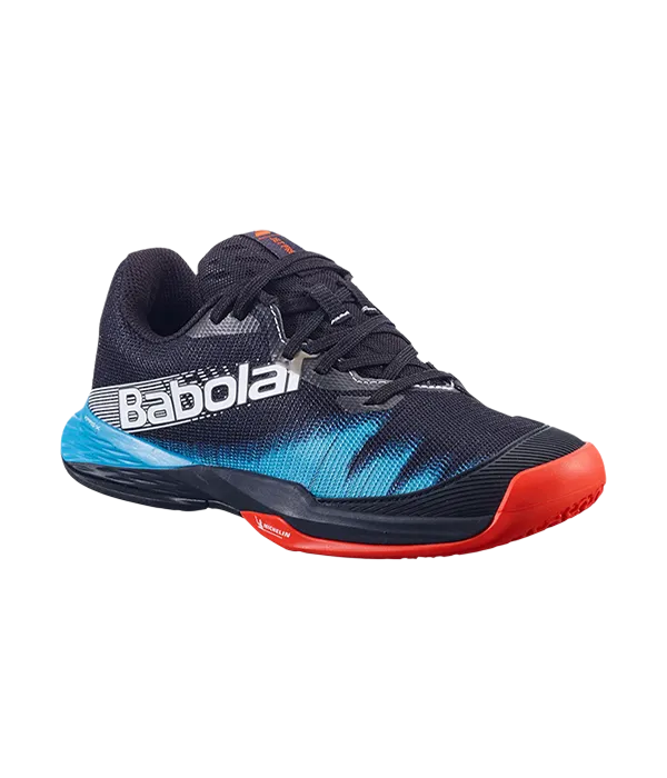Padel Shoes Babolat Jet Premura 2 Junior Black/Tomato Red 2025