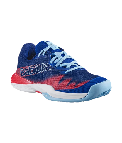 Padel Shoes Babolat Jet Premura 2 Junior Boy Blue/Poppy Red