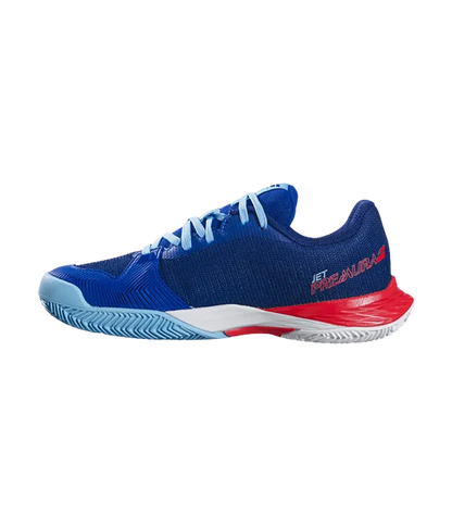 Padel Shoes Babolat Jet Premura 2 Junior Boy Blue/Poppy Red