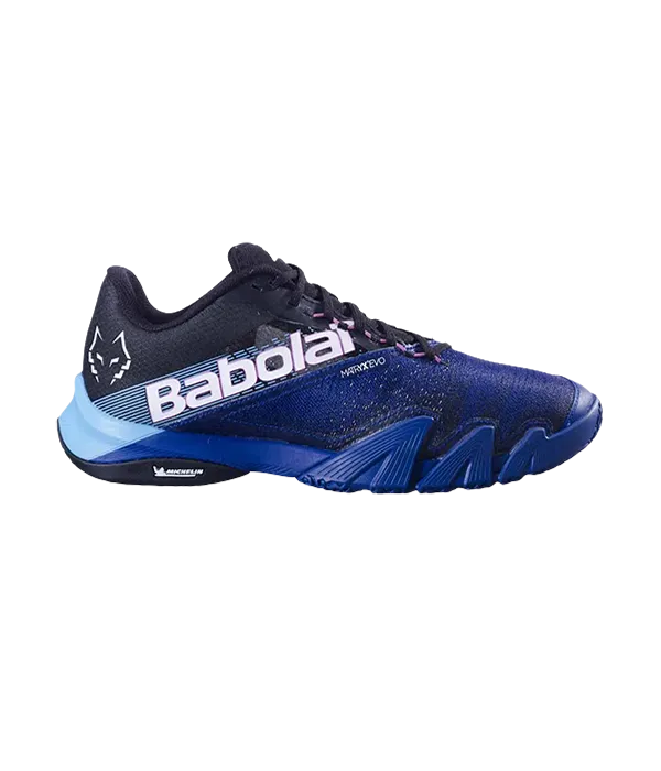 Padel Shoes Babolat Jet Premura 2 Lebron Black/Mazarine Blue 2025