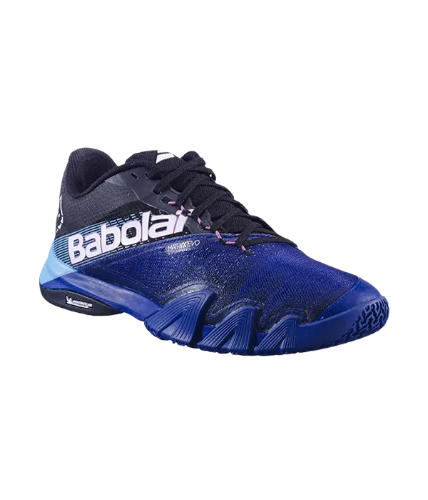 Padel Shoes Babolat Jet Premura 2 Lebron Black/Mazarine Blue 2025