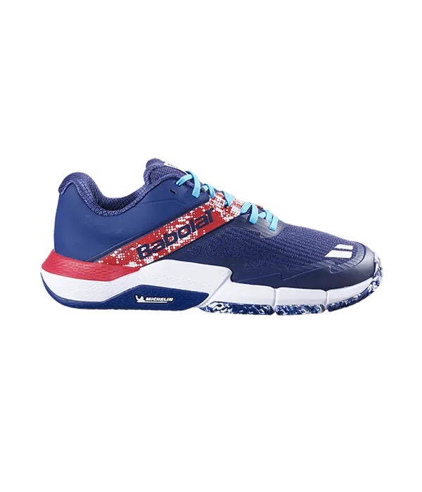 Padel Shoes Babolat Movea 2 Dark Blue/Chili Red 2025