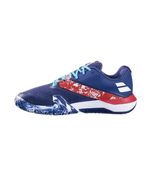 Padel Shoes Babolat Movea 2 Dark Blue/Chili Red 2025