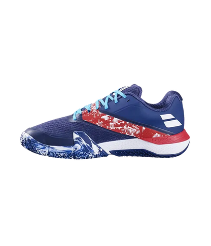 Padel Shoes Babolat Movea 2 Dark Blue/Chili Red 2025