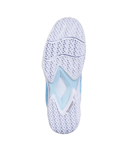 Padel Shoes Babolat Sensa Sky Blue/Tigerlily Mujer 2025