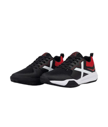 Padel Shoes Munich Focus 02 Negro/Rojo 2025