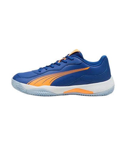 Padel Shoes Puma Nova Smash Vivid Blue/White/Hit Fire 2025
