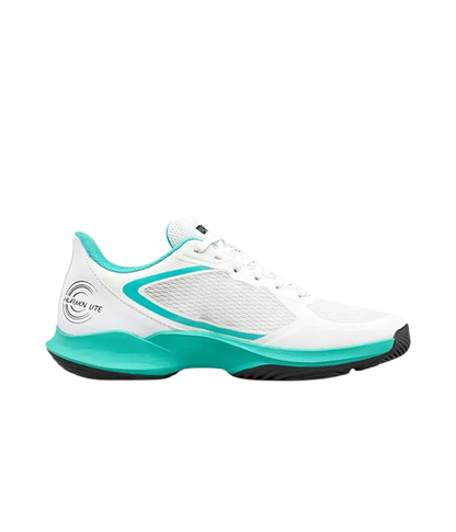 Padel Shoes Wilson Hurakn Lite White/Turquoise/Black Mujer 2025