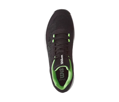 Padel Shoes Wilson Hurakn Pro V2 Black/White/Green Gecko 2025