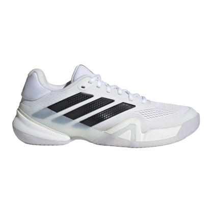 Adidas Barricade 14 Men Padel Shoes | White & Black