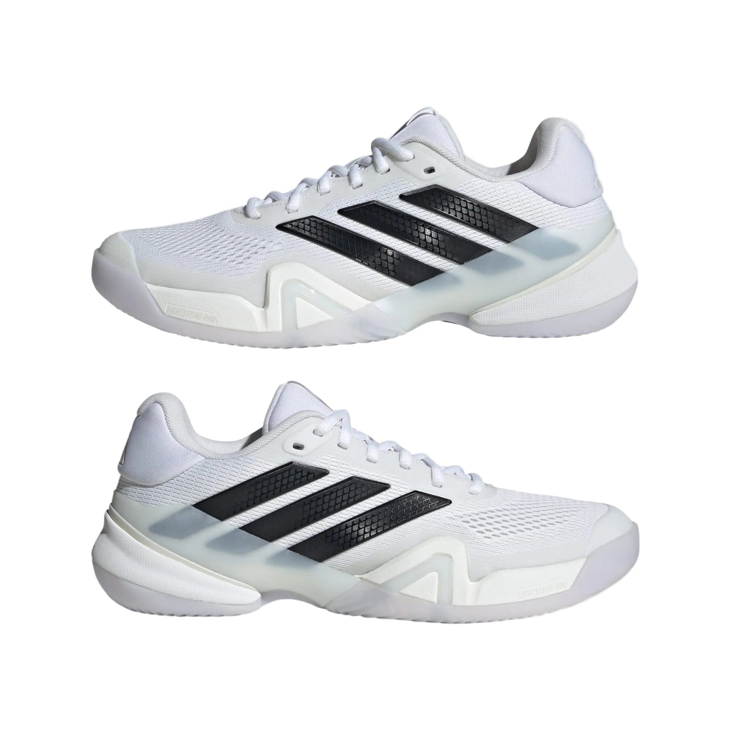 Adidas Barricade 14 Men Padel Shoes | White & Black