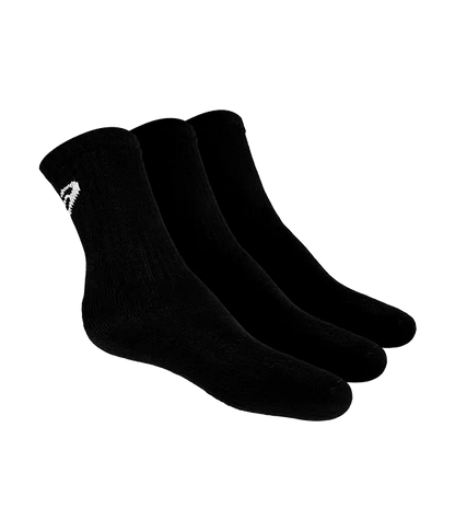 Socks Asics Crew (Pack x 3) Negro