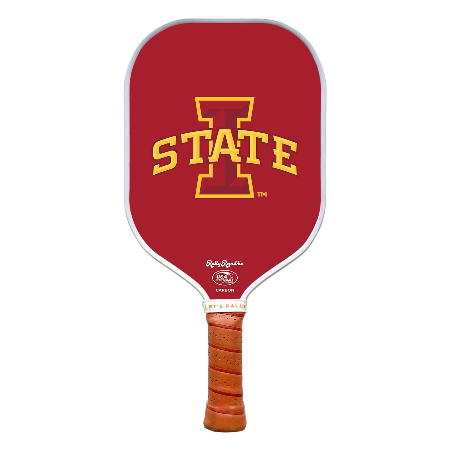 Rally Republic Pickleball Iowa State Cyclones Cardinal Primary Athletic Mark Pickleball Paddle