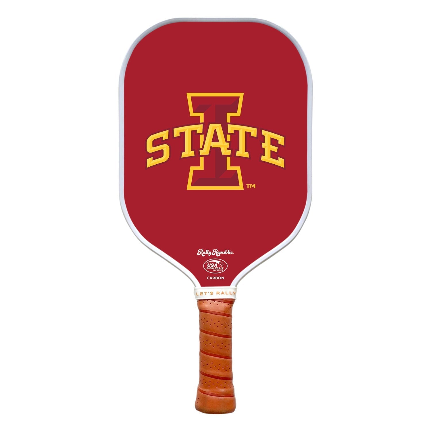 Rally Republic Pickleball Iowa State Cyclones Cardinal Primary Athletic Mark Pickleball Paddle