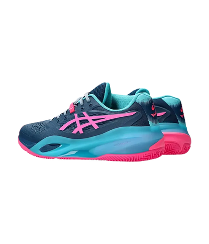 Padel Shoes Asics Gel-Resolution X Padel Mako Blue/Hot Pink 2025