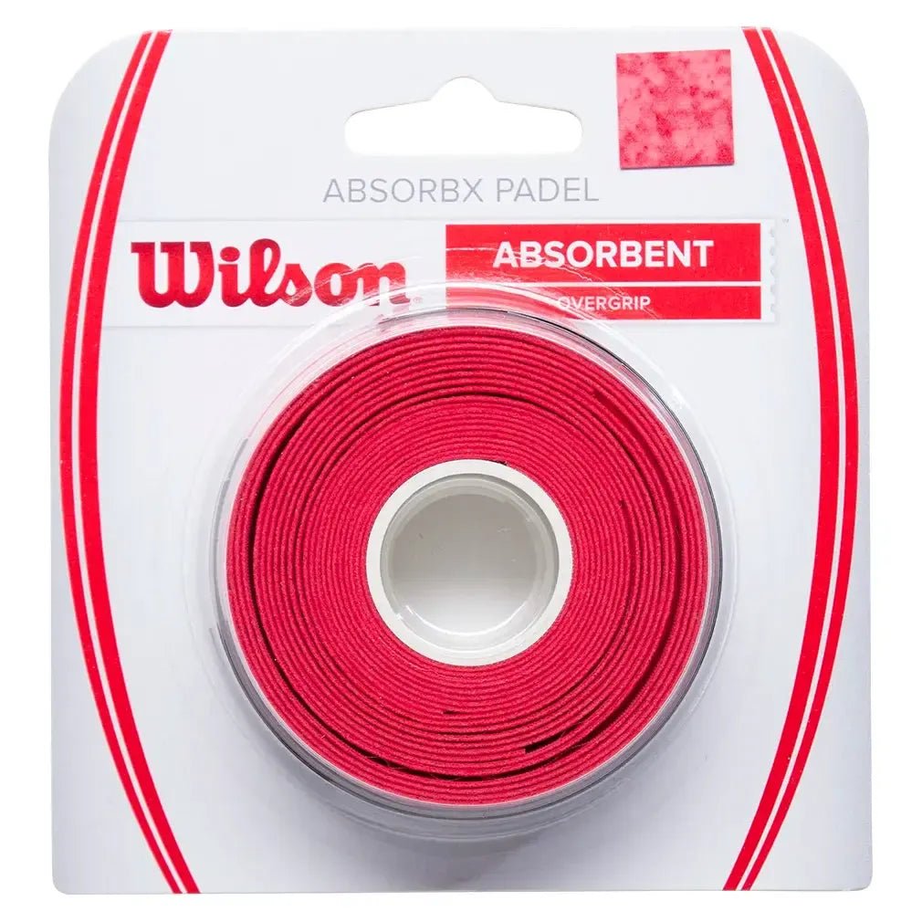 ABSORBx Padel Overgrip 3 Pack RedTienda Tennis