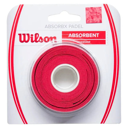 ABSORBx Padel Overgrip 3 Pack RedTienda Tennis