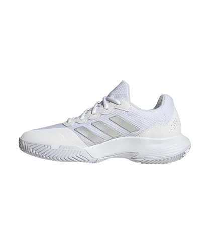 Padel Shoes Adidas GameCourt 2 Mujer Blanco