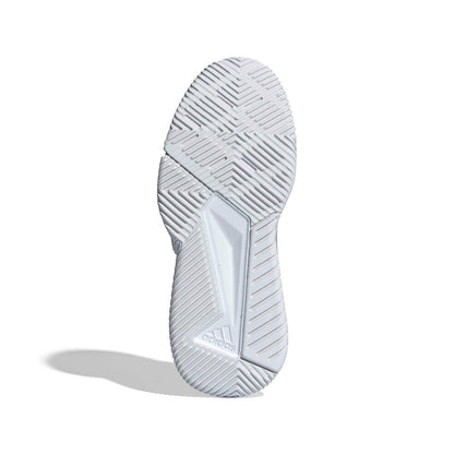 Adidas Courtquick Women Padel Shoes | White & Silver